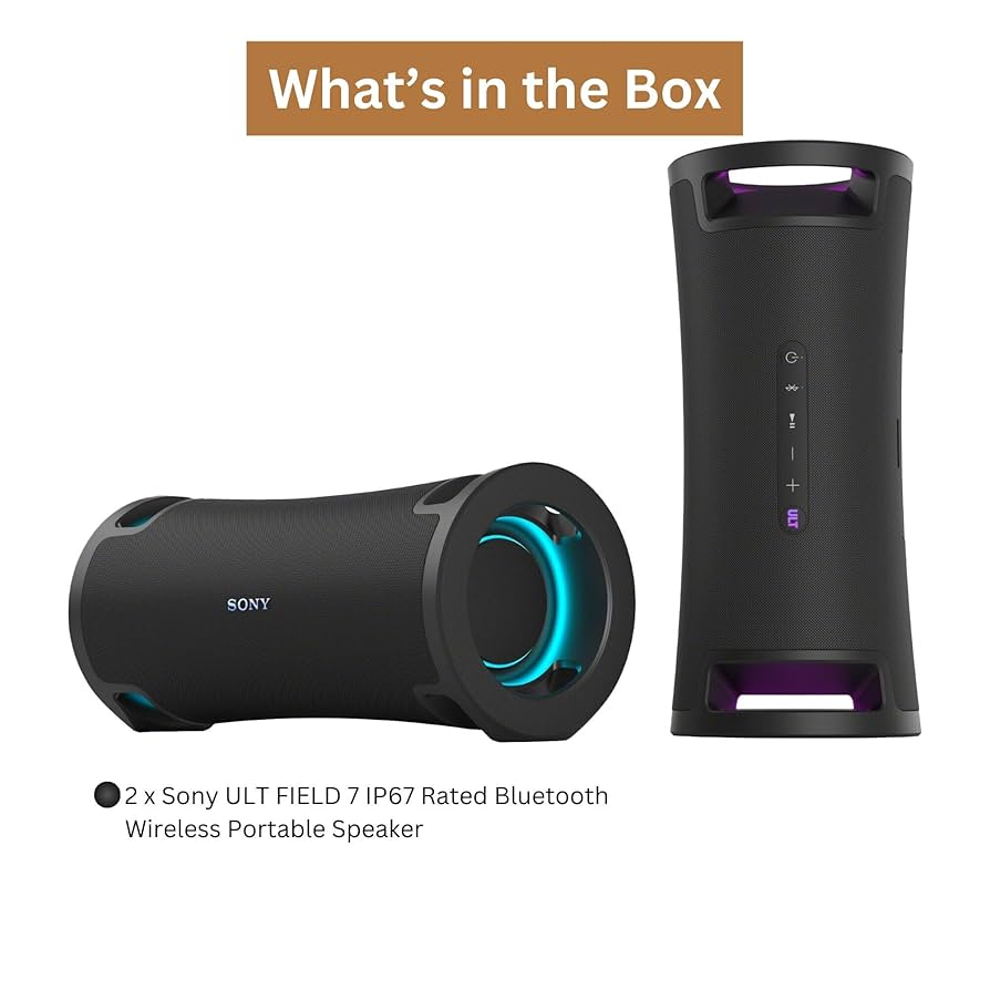 ソニー SRS-ULT70C ワイヤレススピーカーULT POWERSOUND Amazon.com: Sony ULT Field 7 SRSULT70 Wireless Portable X